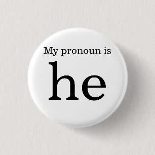 Pronoun badge