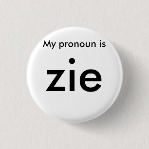 Pronoun badge