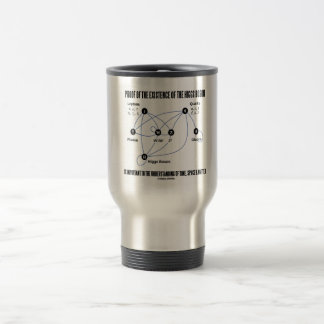Proof Of The Existence Of The Higgs Boson Travel Mug