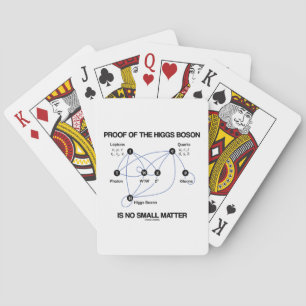 Proof Of The Higgs Boson Is No Small Matter Playing Cards
