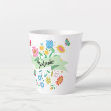 Proofreader Spring Floral Mug