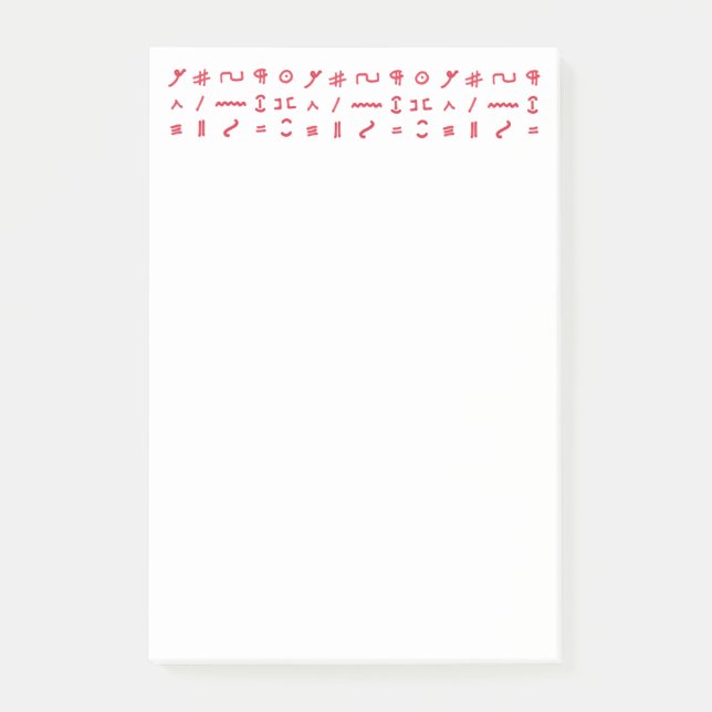 Proofreader's marks Note (Front)