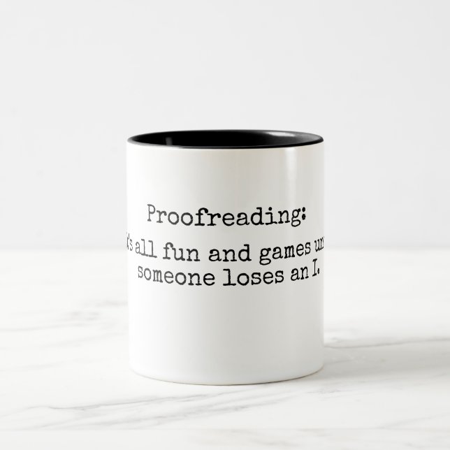 Proofreading Mug (Center)