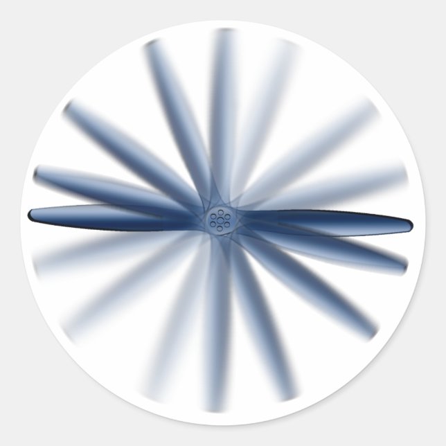 "Prop Spin" Sticker (Front)