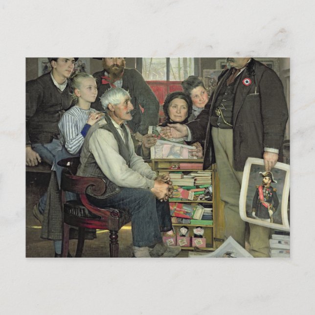 Propaganda, 1889 postcard (Front)