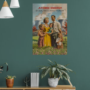 Propaganda Nuclear Power Poster