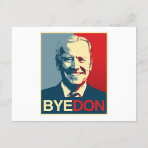 Propaganda Poster - BYE DON Postcard