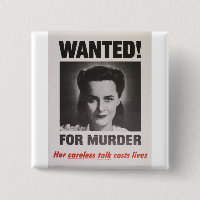 Propaganda Poster "Wanted for Murder" WWII