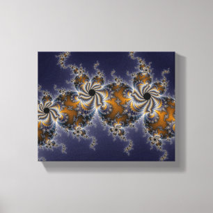 Propelleflora - Swirl Fractal Canvas Print