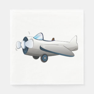 Propeller Plane Napkin