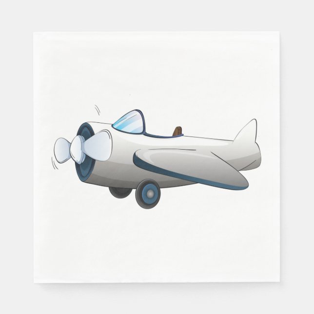 Propeller Plane Napkin (Front)