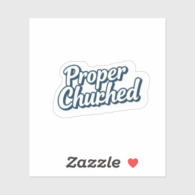 Proper Chuffed Funny UK Aesthetic (Sheet)