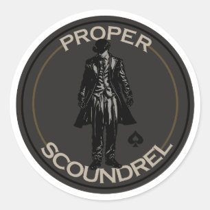 Proper Scoundrel sticker