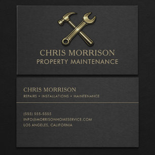 Property Maintenance Professional  Business Card