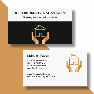 Property Management Business Cards