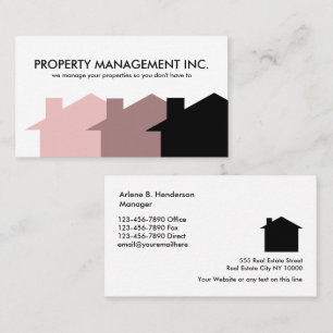Property Management Business Cards