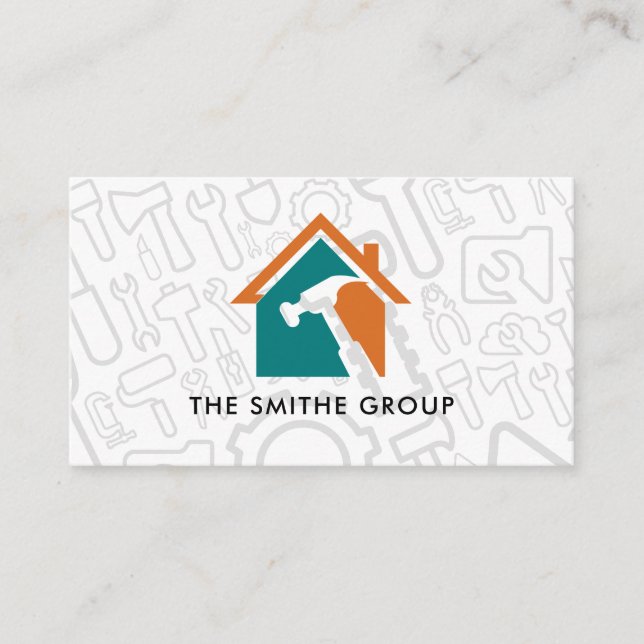 Property Management | Home Developer Business Card (Front)