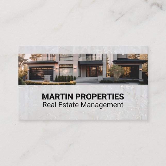 Property Management | Investment Rentals Business Card (Front)