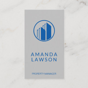 Property Management   Real Estate Building Icon Appointment Card