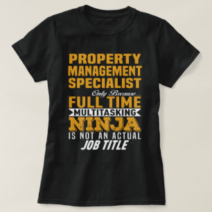 Property Management Specialist T-Shirt