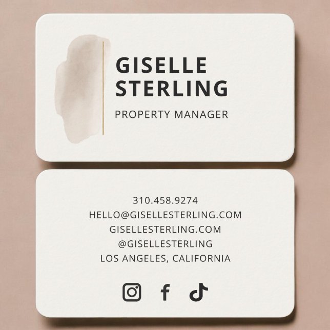Property Manager Business Card (Creator Uploaded)