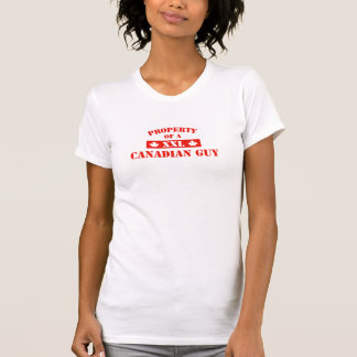 Property Of A Canadian Guy T-Shirt