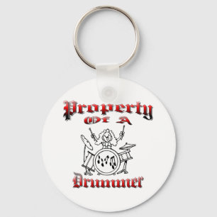Property of a Drummer Key Ring