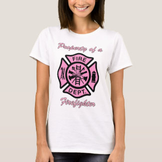 Property Of A Firefighter Great Gift T-Shirt