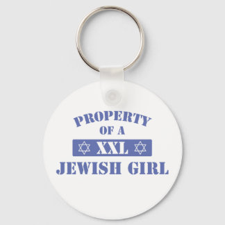 Property Of A Jewish Girl Key Ring