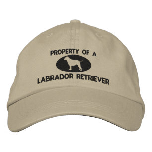 Property of a Labrador Retriever Embroidered Hat