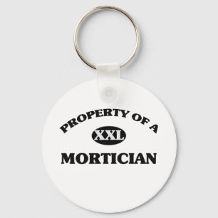 Property of a MORTICIAN Key Ring