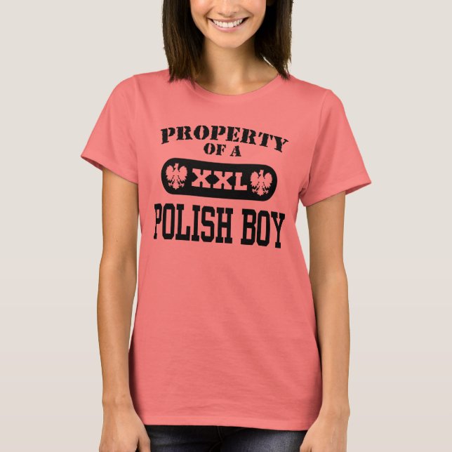 Property of a Polish Boy T-Shirt (Front)