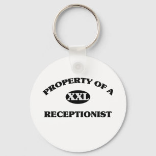 Property of a RECEPTIONIST Key Ring