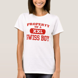Property Of a Swiss Boy T-Shirt