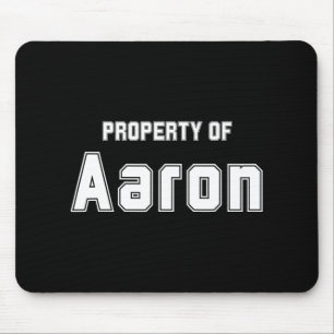 Property Of Aaron Funny Bachelorette Gifts For Bri Mouse Mat