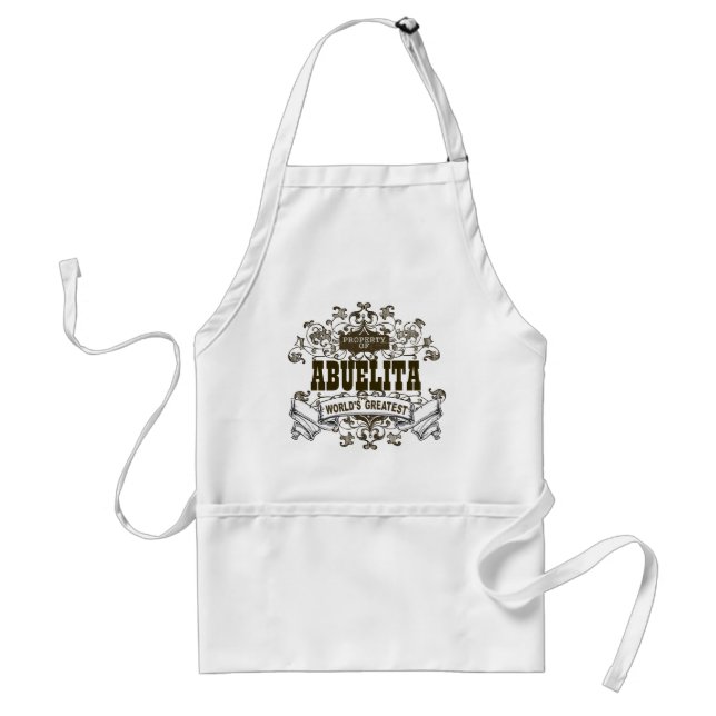 Property Of Abuelita (or any name) Standard Apron (Front)