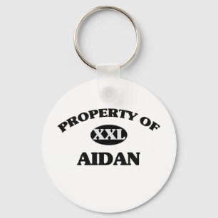 Property of AIDAN Key Ring