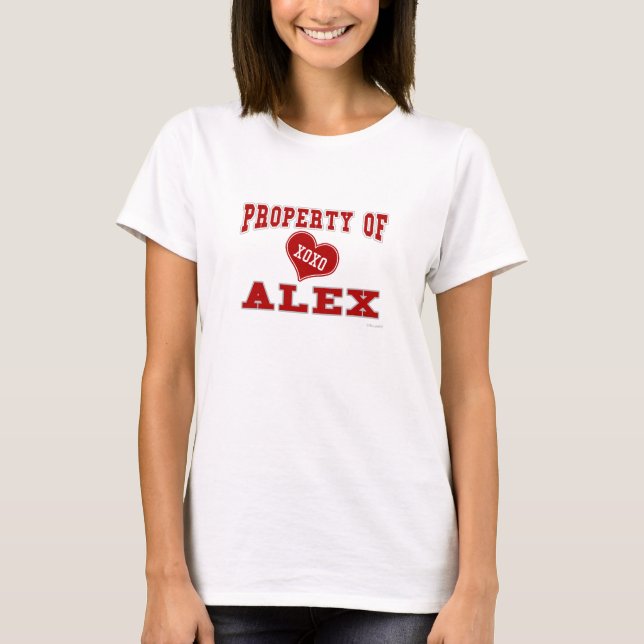Property of Alex T-Shirt (Front)