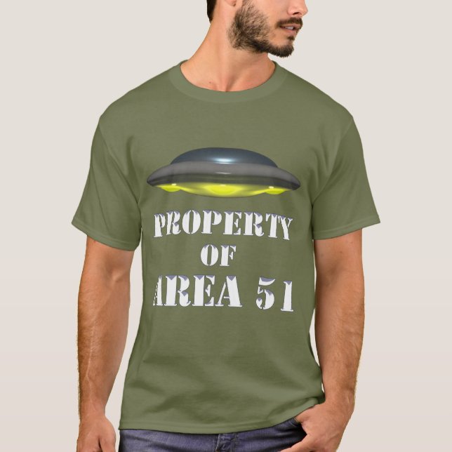 Property of Area 51 T-Shirt (Front)