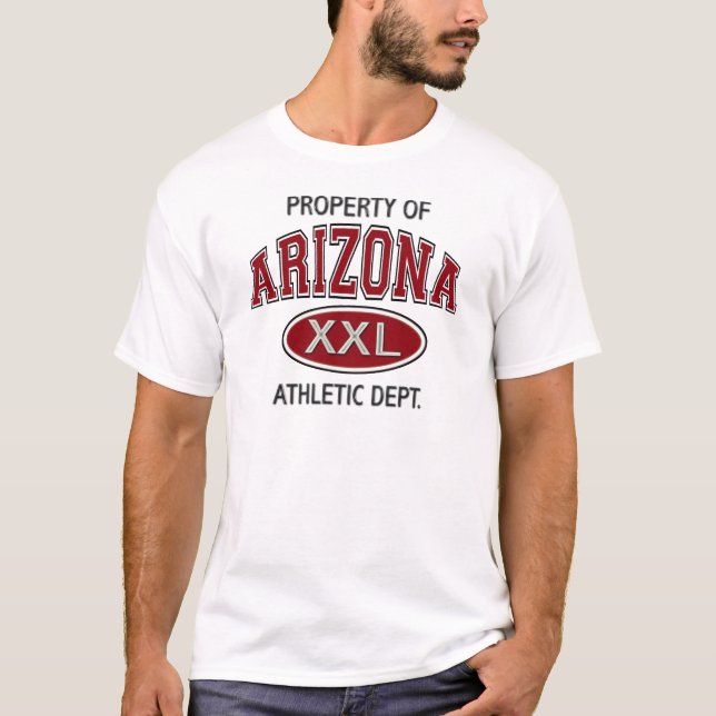 PROPERTY OF ARIZONA ATHLETIC DEPT. T-Shirt (Front)