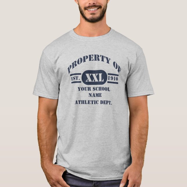 Property of Athletic Department T-Shirt (Front)
