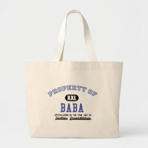 Property of Baba Large Tote Bag