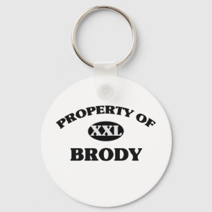 Property of BRODY Key Ring