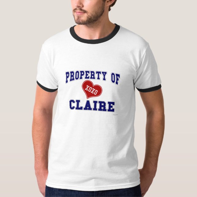 Property of Claire T-Shirt (Front)