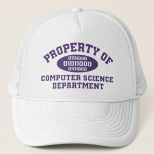 Property Of Computer Science Department (purple) Trucker Hat