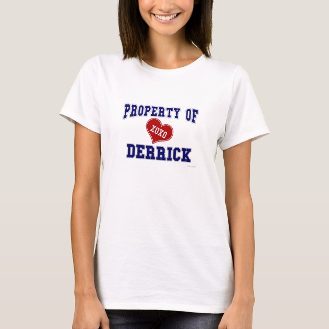 Property of Derrick T-Shirt (Front)