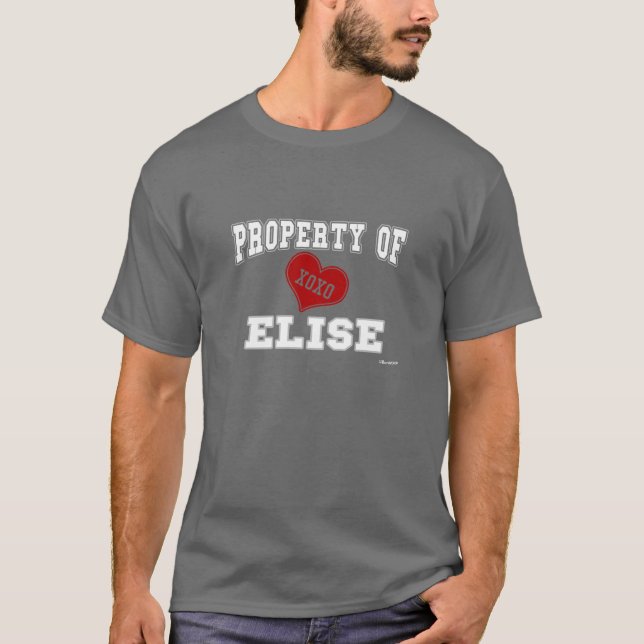 Property of Elise T-Shirt (Front)