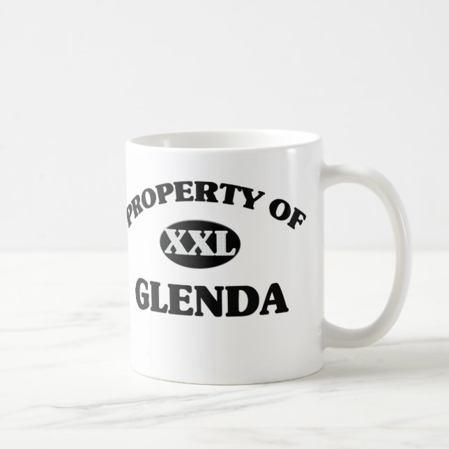 Property of GLENDA Coffee Mug (Right)