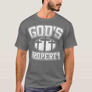 Property Of God Jesus Christian Cross Faith Gift  T-Shirt