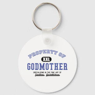 Property of Godmother Key Ring